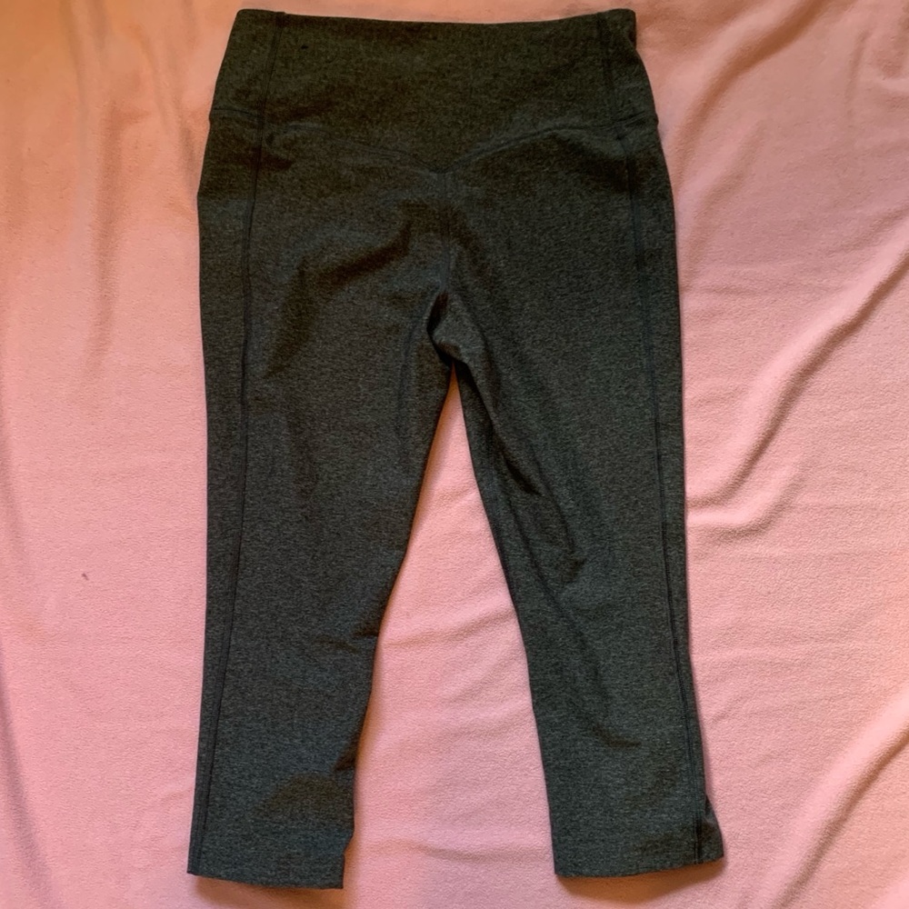 Light Grey Capri Leggings